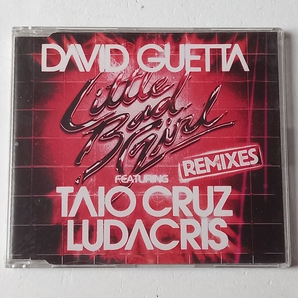 DAVID GUETTA FEATURING TAIO CRUZ & LUDACRIS – LITTLE BAD GIRL / REMIXES (2011) - CD MAXI-SINGLE AMBALAJINDA SIFIR
