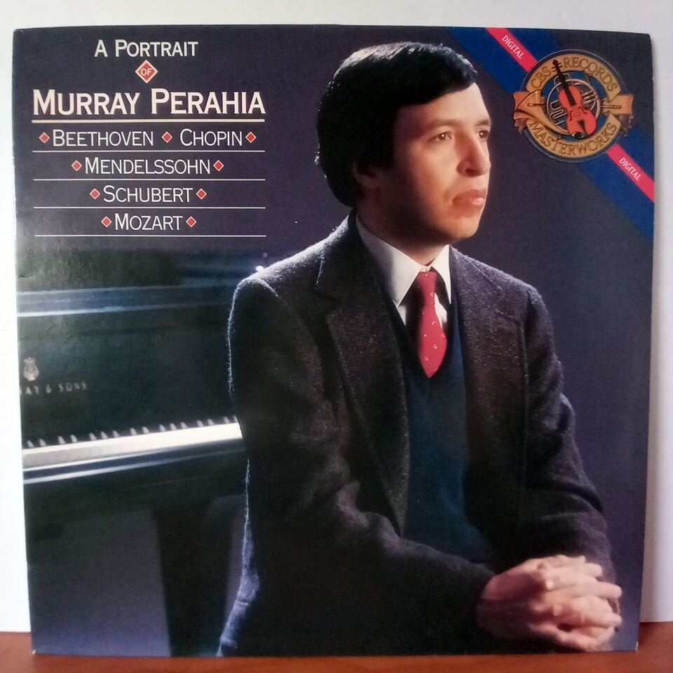 A PORTRAIT OF MURRAY PERAHIA / BEETHOVEN, CHOPIN, MENDELSSOHN, SCHUBERT, MOZART (1987) - LP 2.EL PLAK