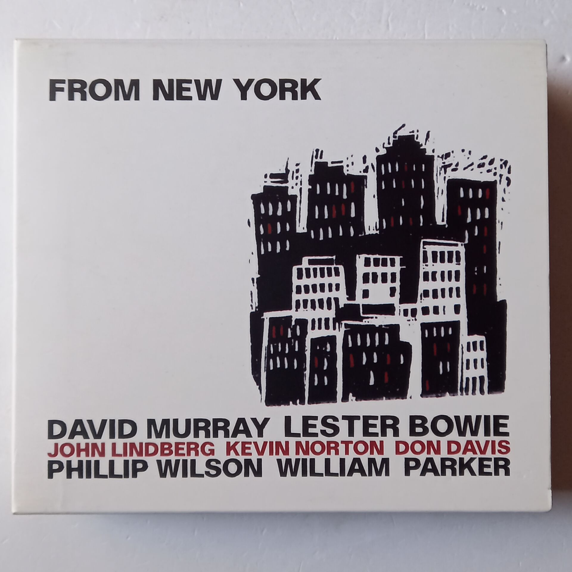 JAZZWERKSTATT NEW YORK BOX VOL. 1 - DAVID MURRAY, LESTER BOWIE, JOHN LINDBERG'S TRIPOLAR (2015) - 4CD BOX SET 2.EL