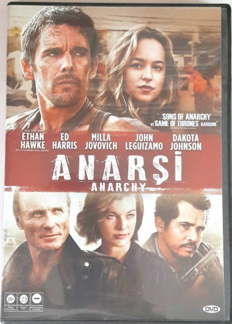 ANARŞİ - ANARCHY - ETHAN HAWKE - ED HARRIS - MILLA JOVOVICH - DVD SIFIR