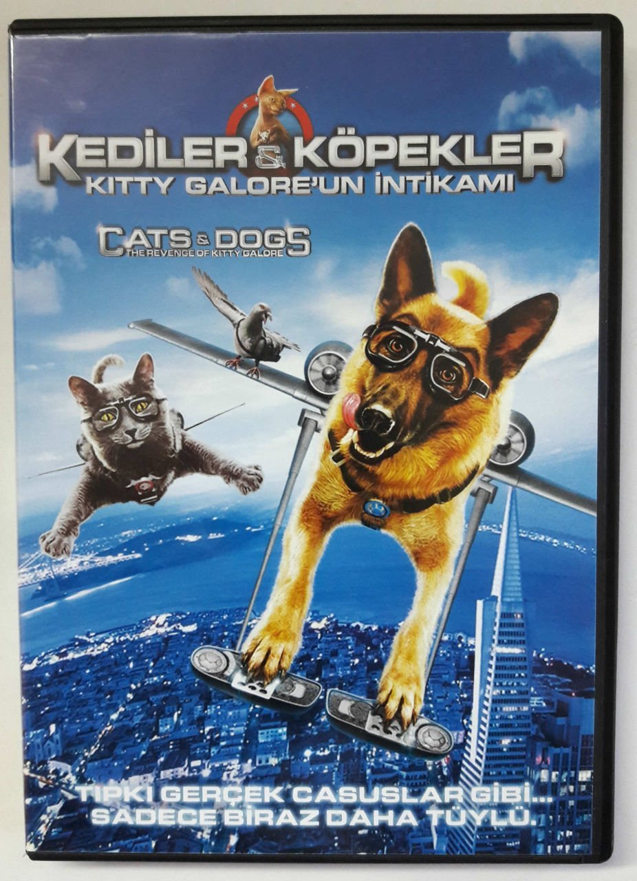 CATS & DOGS - KEDİLER VE KÖPEKLER KITTY GALORE'UN İNTİKAMI - DVD 2.EL
