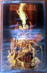 SEPULTURA - ARISE CASSETTE MADE IN TURKEY ''NEW''