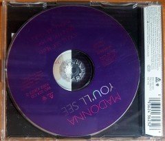 MADONNA - YOU'LL SEE (1995) MAVERICK SINGLE CD 2.EL