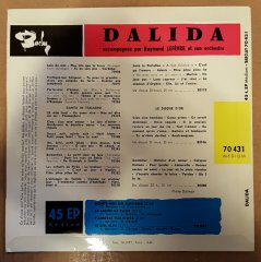 DALIDA - ACHETE MOI UN JUKE BOX/LA LEÇON DE TWIST/T'AIMERAI TOUJOURS/LE CIEL BLEU 7'' 45 DEVİR 2.EL