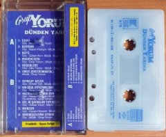 GRUP YORUM - DÜNDEN YARINA (1991) - KASET KALAN MÜZİK 2.EL