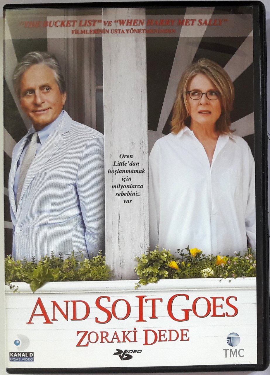 ZORAKİ DEDE - AND SO IT GOES - MICHAEL DOUGLAS - DIANE KEATON - ROB REINER - DVD 2.EL