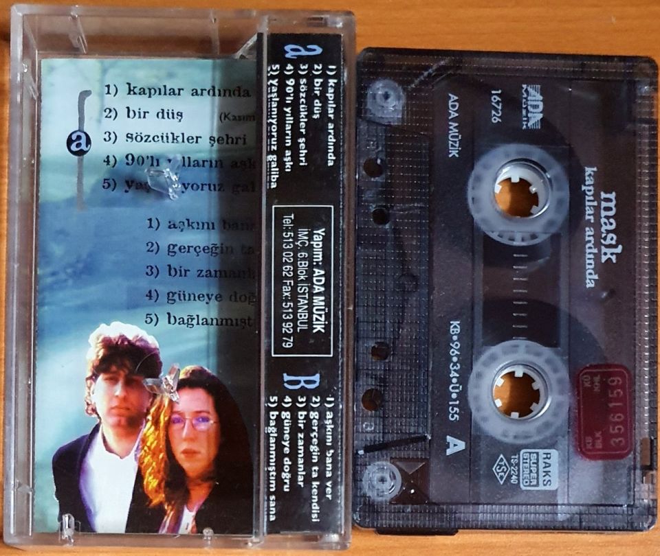 MASK - KAPILAR ARDINDA (1996) - KASET 2.EL