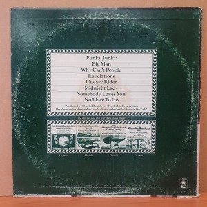 CHARLIE DANIELS - UNEASY RIDER (1976) - LP 2.EL PLAK