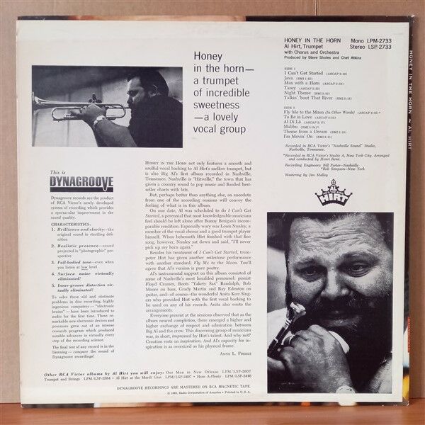 AL HIRT – HONEY IN THE HORN (1963) - LP 2.EL PLAK