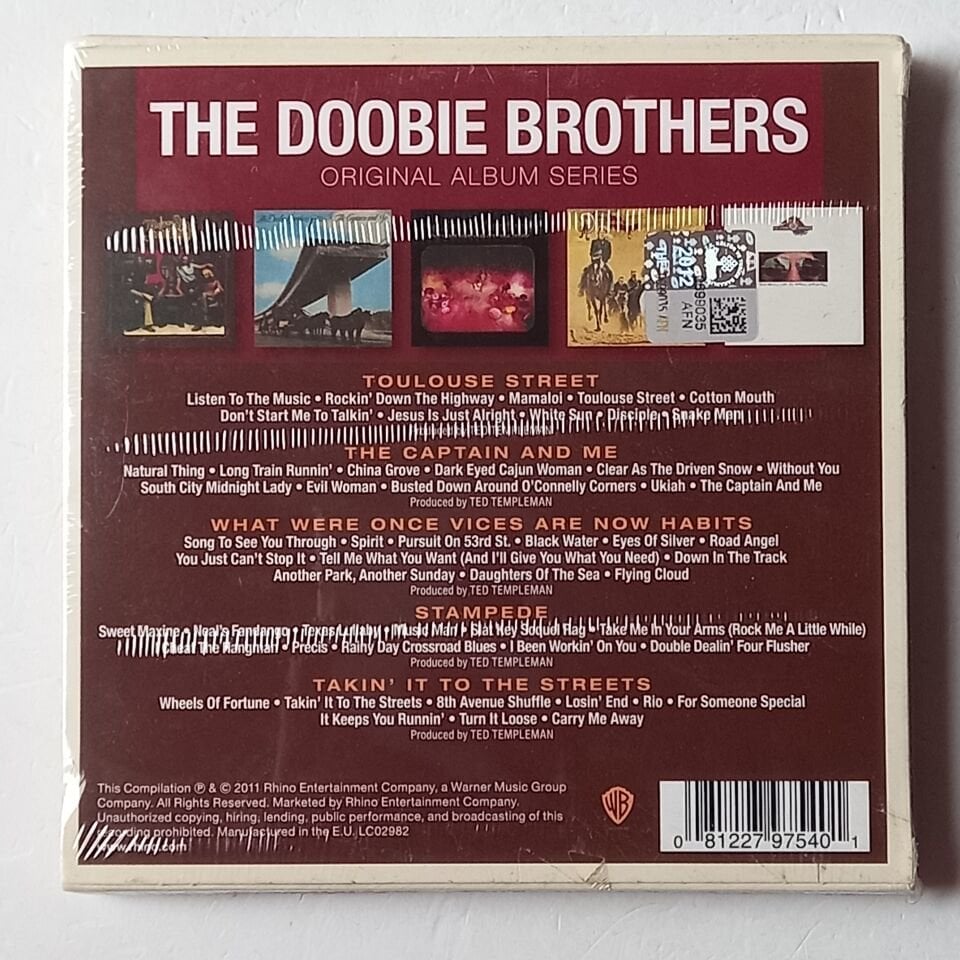 THE DOOBIE BROTHERS – ORIGINAL ALBUM SERIES (2011) - 5CD BOX SET AMBALAJINDA SIFIR