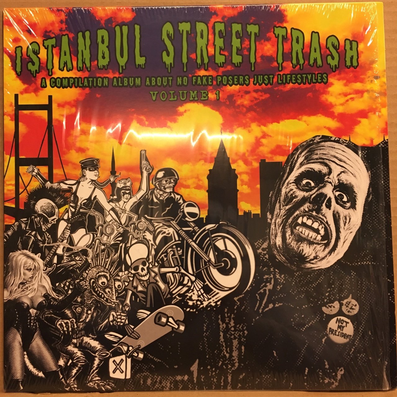 İSTANBUL STREET TRASH VOLUME 1 2.EL PLAK