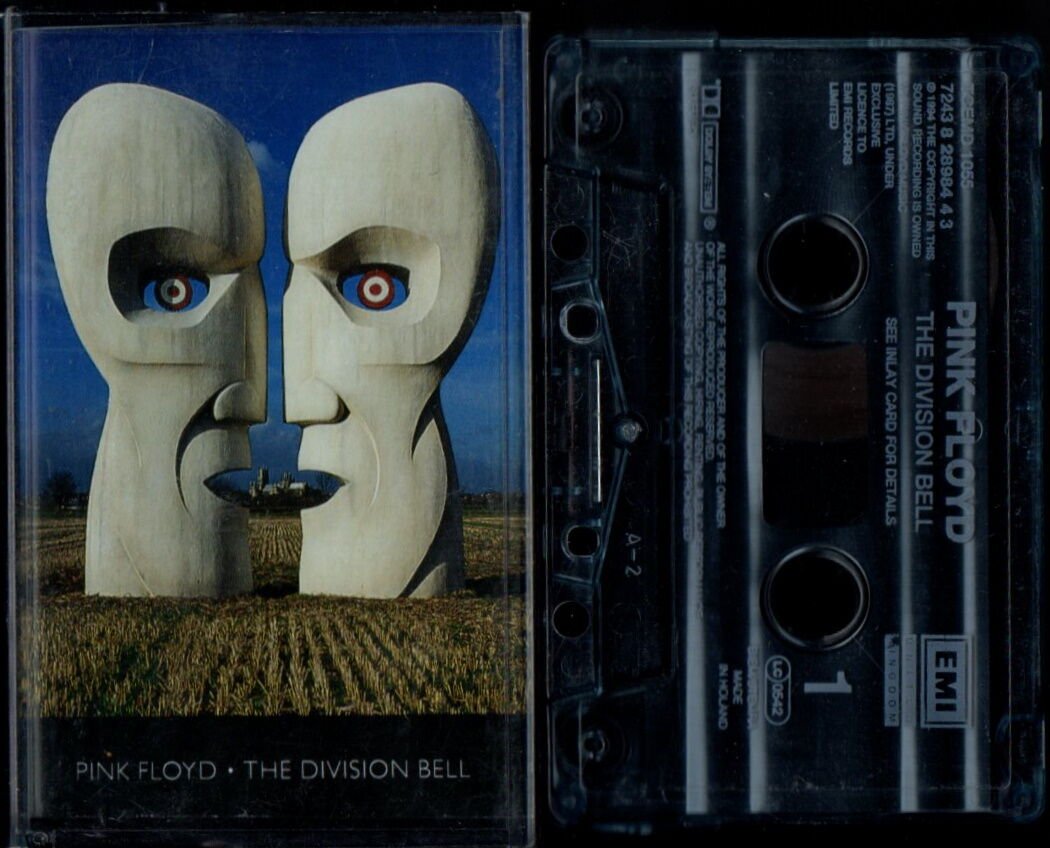 PINK FLOYD - THE DIVISION BELL (1994) MADE IN HOLLAND / EMI KASET 2.EL