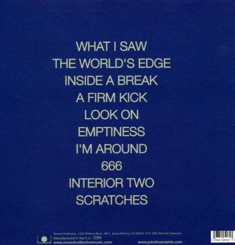 JOHN FRUSCIANTE - INSIDE OF EMPTINESS (2004) - LP SIFIR PLAK