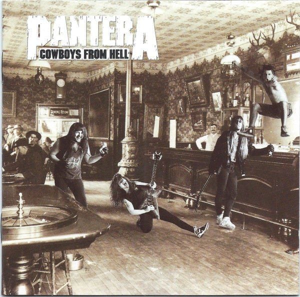 PANTERA - COWBOYS FROM HELL (1990) CD AMBALAJINDA SIFIR