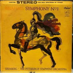 BRAHMS: SYMPHONY NO.1, WILLIAM STEINBERG - PLAK 2.EL
