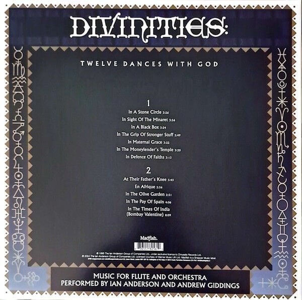 IAN ANDERSON (JETHRO TULL) - DIVINITIES / TWELVE DANCES WITH GOD (1995) - LP 2025 HALF SPEED EDITION SIFIR PLAK