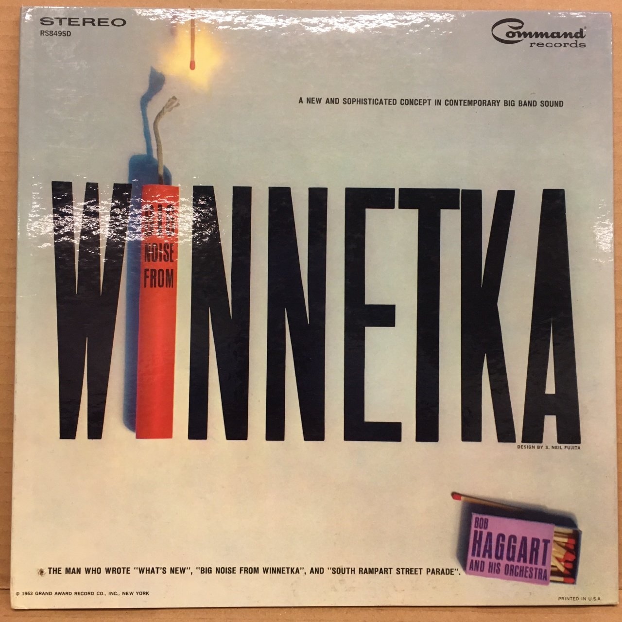 BOB HAGGART AND HIS ORCHESTRA - BIG NOISE FROM WINNETKA 1963 2.EL PLAK