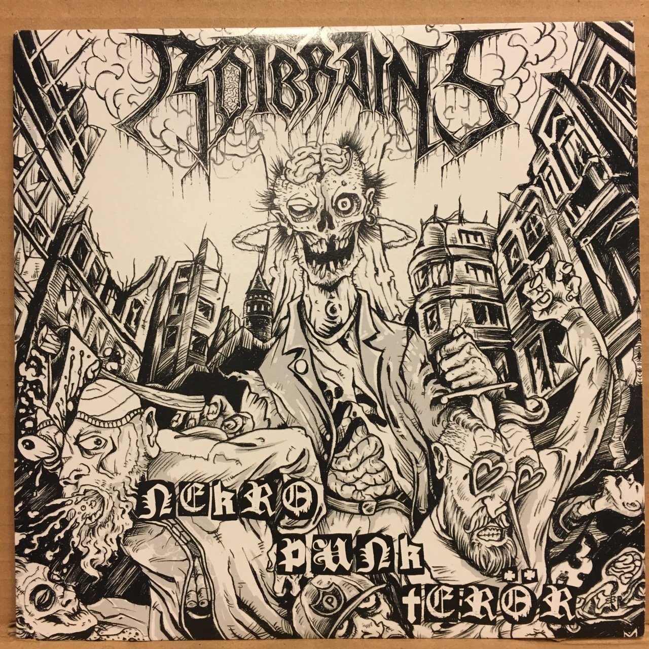 RÖTBRAINS - NEKRO PUNK TERROR 10'' PLAK LIMITED