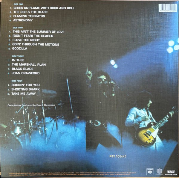 BLUE ÖYSTER CULT - THE BEST OF (2000) - 2LP 180GR 2025 LIMITED EDITION TRANSLUCENT BLUE COLORED SIFIR PLAK