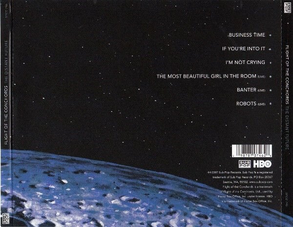 FLIGHT OF THE CONCHORDS – THE DISTANT FUTURE (2007) - CD AMBALAJINDA SIFIR