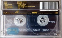 CURE - SHOW (1993) YONCA CASSETTE MADE IN TURKEY ''NEW''