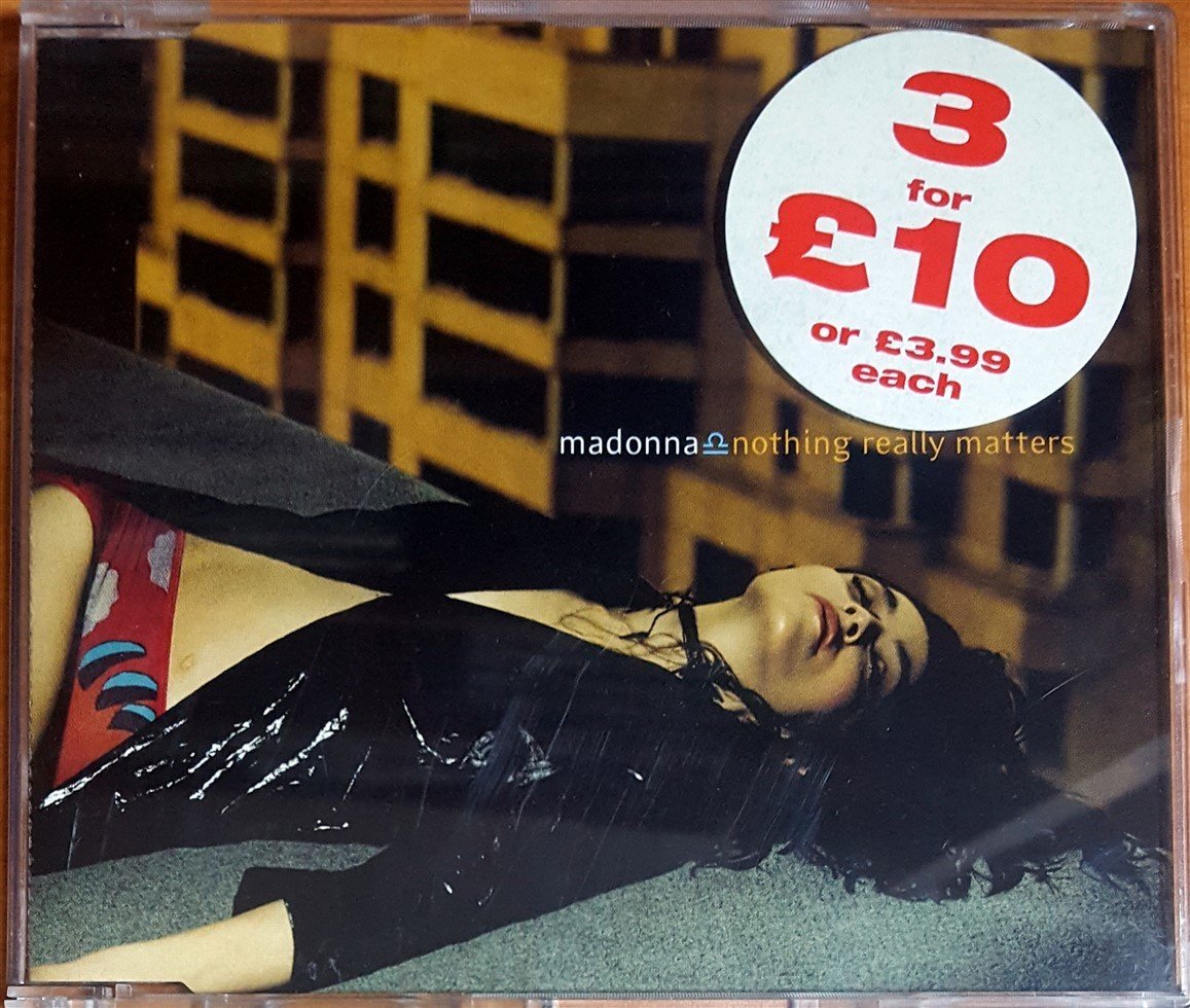 MADONNA - NOTHING REALLY MATTERS (1999) MAVERICK SINGLE CD 2.EL