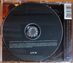 MADONNA - NOTHING REALLY MATTERS (1999) MAVERICK SINGLE CD 2.EL