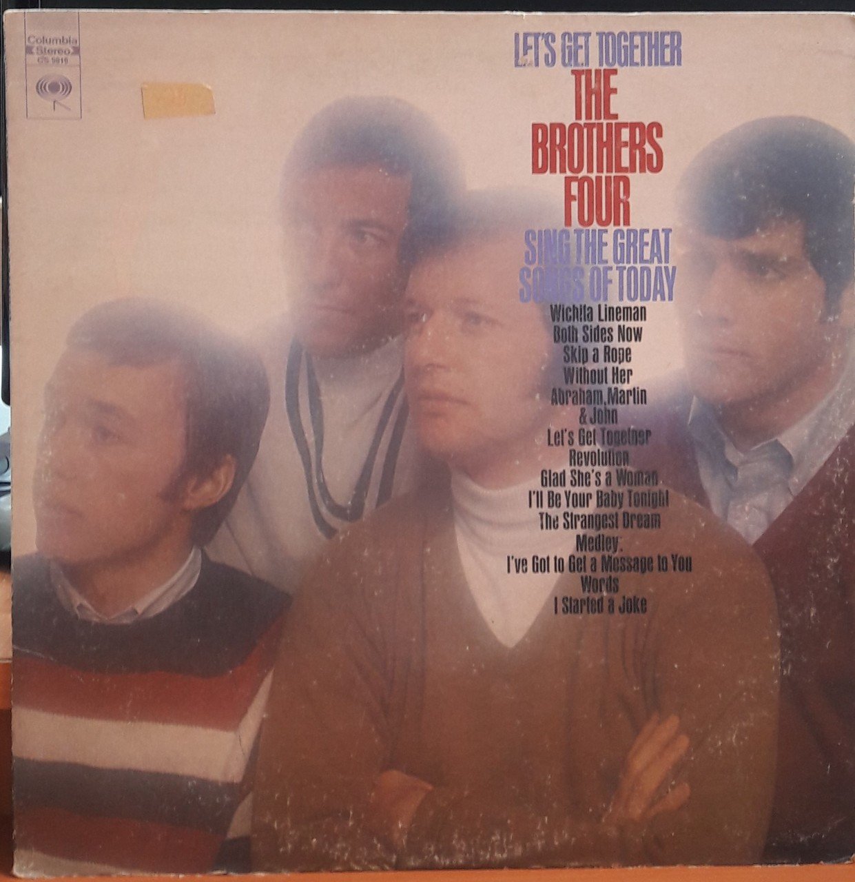 THE BROTHERS FOUR - LET'S GET TOGETHER - PLAK 2.EL