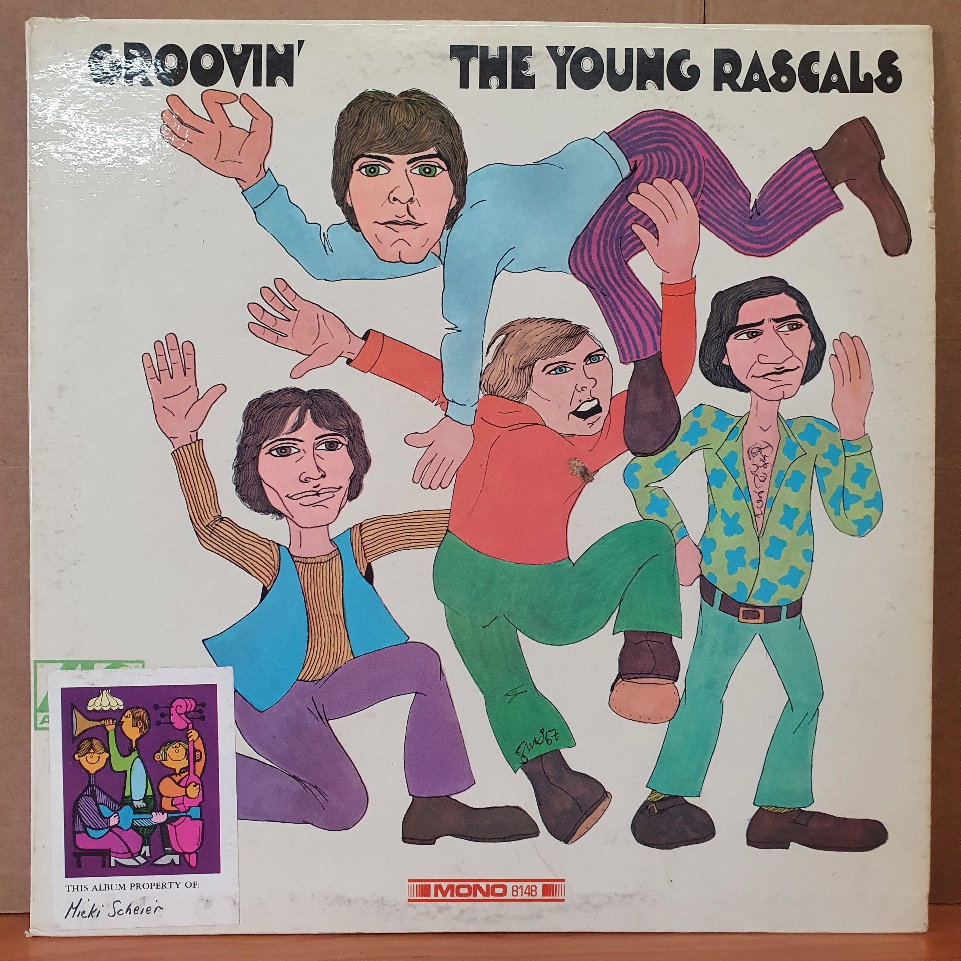 THE YOUNG RASCALS - GROOVIN' (1967) - LP 2.EL PLAK