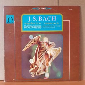 J.S. BACH: MAGNIFICAT IN D. / CANTATA NO.51 - LP 2.EL PLAK