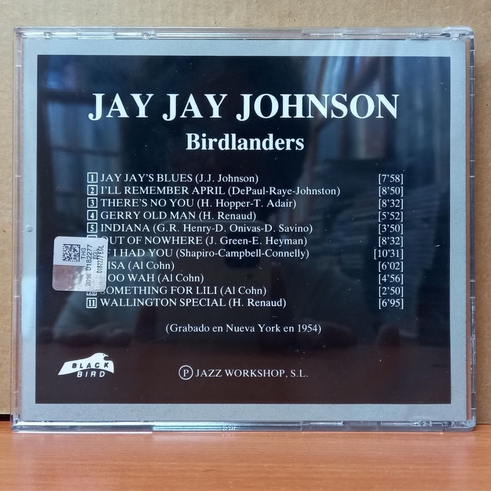 JAY JAY JOHNSON – BIRDLANDERS - CD 2.EL