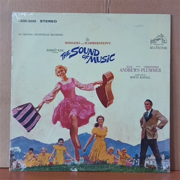 THE SOUND OF MUSIC [AN ORIGINAL SOUNDTRACK RECORDING] / RODGERS AND HAMMERSTEIN / JULIE ANDREWS, CHRISTOPHER PLUMMER, IRWIN KOSTAL (1965) - LP DÖNEM BASKISI SIFIR PLAK