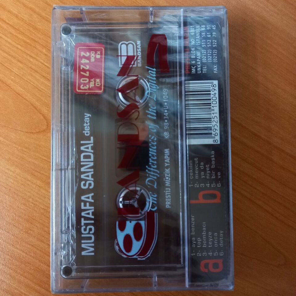 MUSTAFA SANDAL - DETAY (1998) - KASET SIFIR