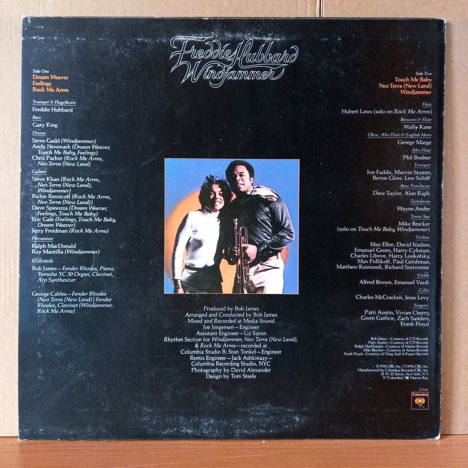 FREDDIE HUBBARD – WINDJAMMER (1976) - LP 2.EL PLAK