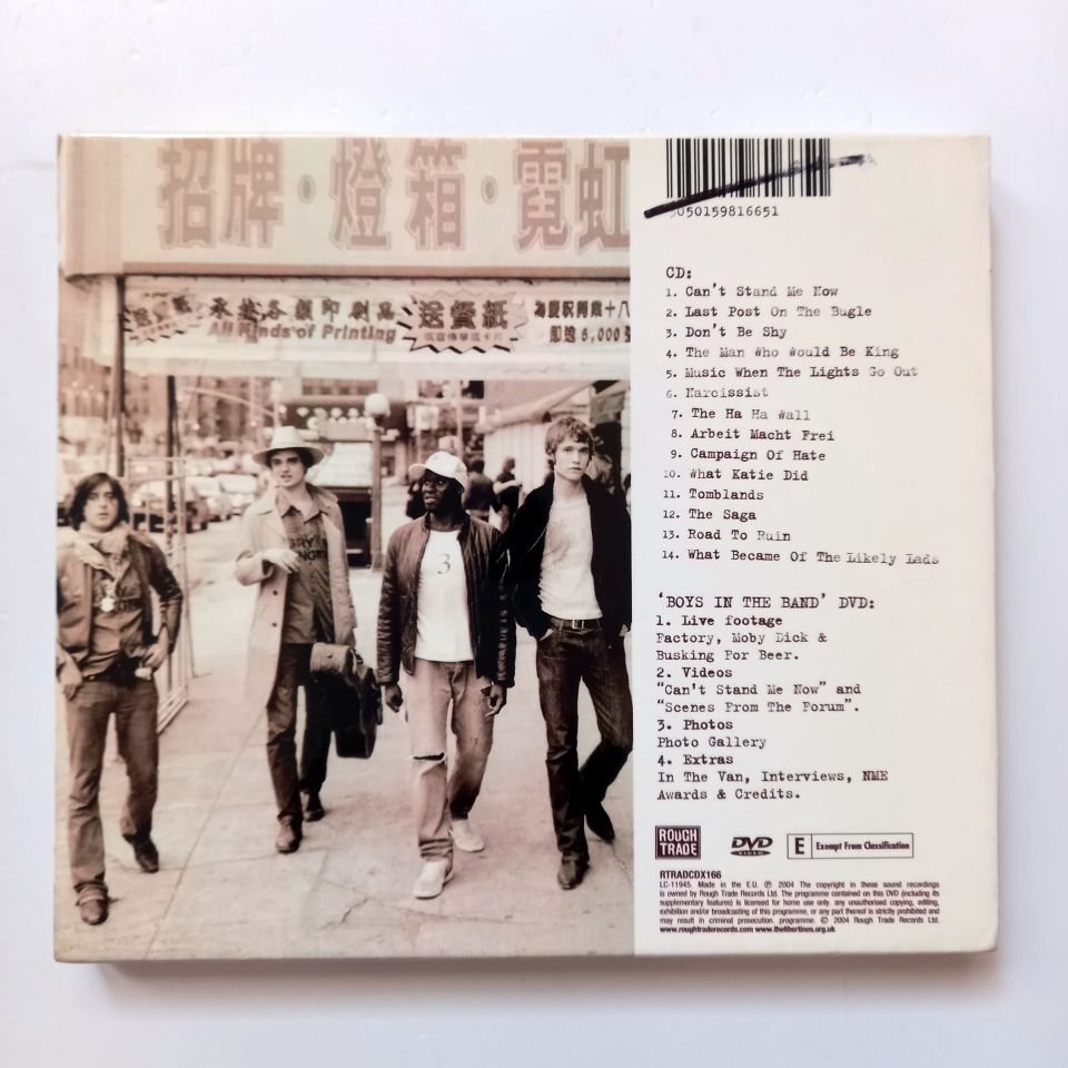 THE LIBERTINES – THE LIBERTINES (2004) - CD+DVD 2.EL