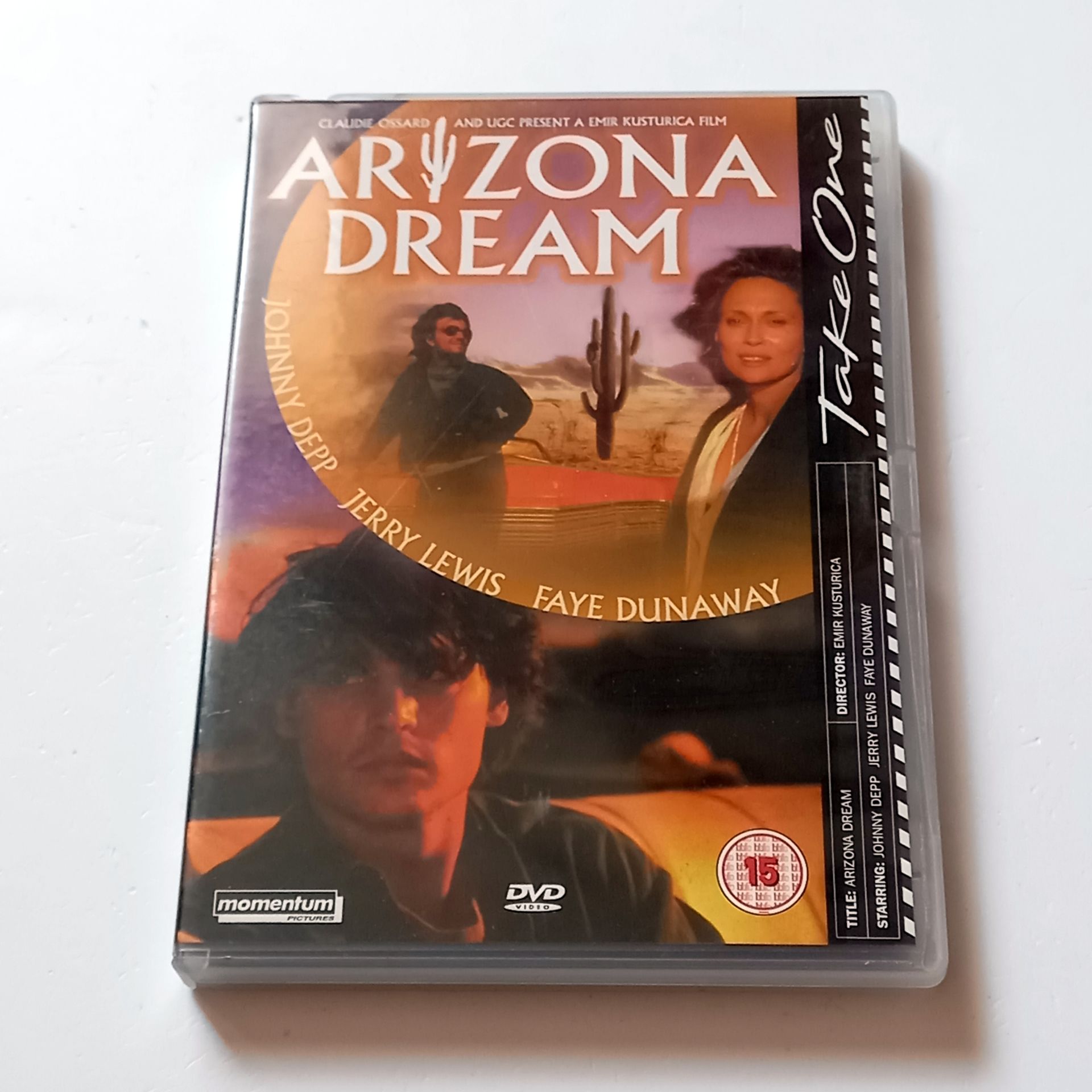 ARIZONA DREAM - JOHNNY DEPP, JERRY LEWIS, FAYE DUNAWAY - YÖN.: EMIR KUSTURICA - DVD 2.BÖLGE TÜRKÇE ALTYAZI YOKTUR 2.EL