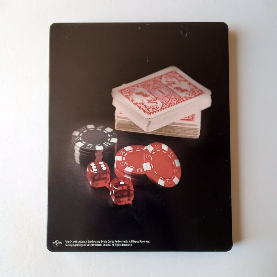 CASINO - ROBERT DE NIRO, SHARON STONE, JOE PESCI - YÖN.: MARTIN SCORSESE - BLU-RAY STEELBOOK METAL KUTU 2.EL TÜRKÇE ALTYAZI YOKTUR