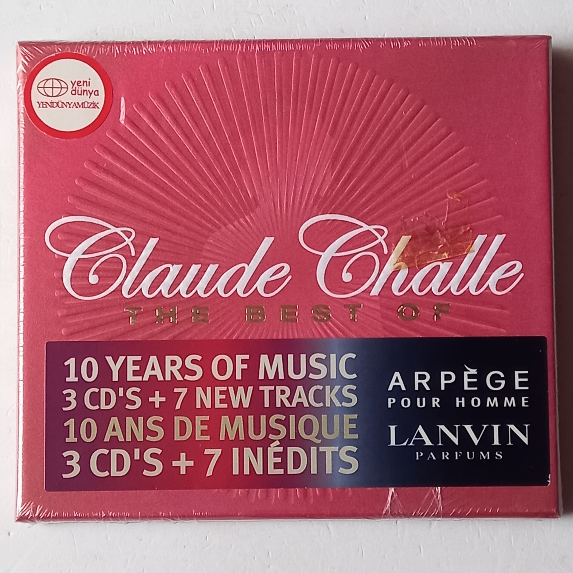 CLAUDE CHALLE – THE BEST OF (2005) - 3CD 2.EL