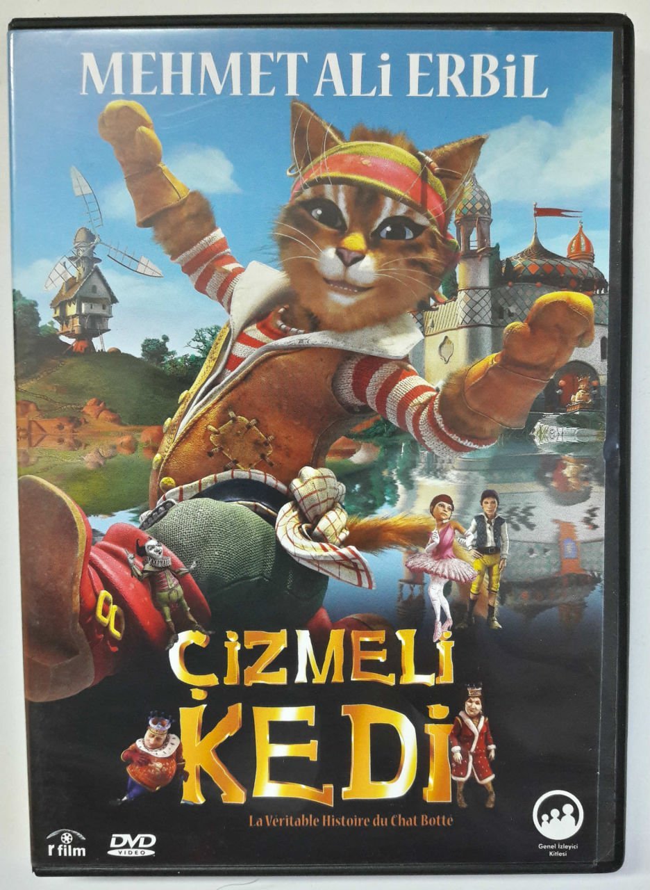 ÇİZMELİ KEDİ - LA VERITABLE HISTOIRE DU CHAT POTTÉ - DVD 2.EL