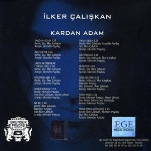 İLKER ÇALIŞKAN - KARDAN ADAM (2007) - CD SIFIR