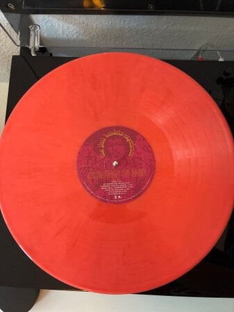 THE JIMI HENDRIX EXPERIENCE - AXIS : BOLD AS LOVE (1967) - LP 2025 ELECTRIC ORANGE COLOURED EDITION SIFIR PLAK