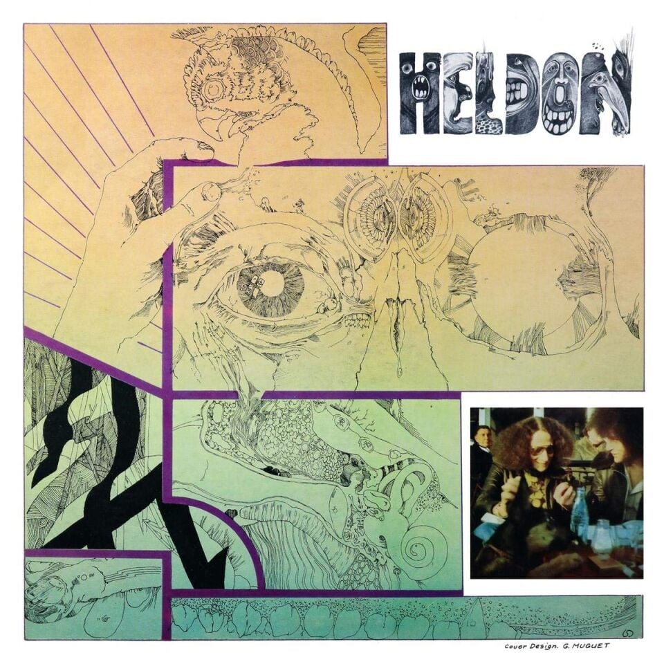 HELDON - ELECTRONIGUE GUERILLA (1974) - LP 2018 EDITION SPACE ROCK , ELECTRONIC , AMBIENT SIFIR PLAK