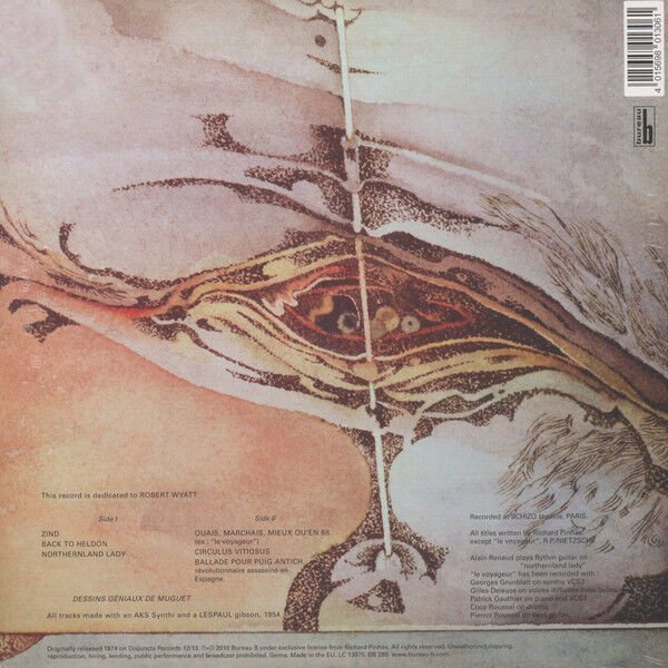 HELDON - ELECTRONIGUE GUERILLA (1974) - LP 2018 EDITION SPACE ROCK , ELECTRONIC , AMBIENT SIFIR PLAK