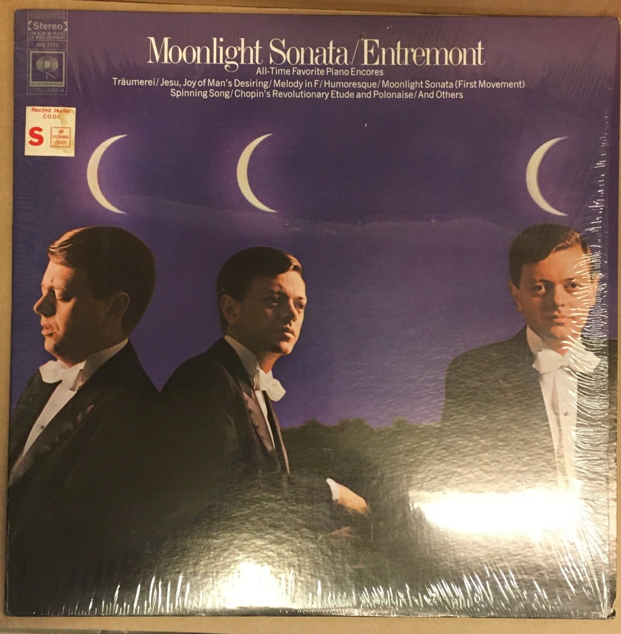 MOONLIGHT SONATA BEETHOVEN BRAHMS SCHUMANN CHOPIN VS. PHILIPPE ENTREMONT PIANO 2.EL PLAK