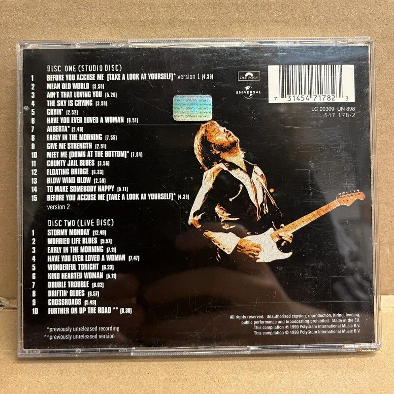 ERIC CLAPTON – BLUES (1999) - 2xCD 2.EL