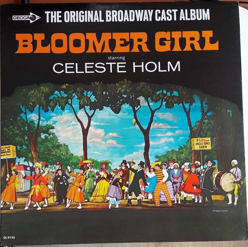 BLOOMER GIRL THE ORIGINAL BROADWAY CAST ALBUM CELESTE HOLM - 2.EL PLAK