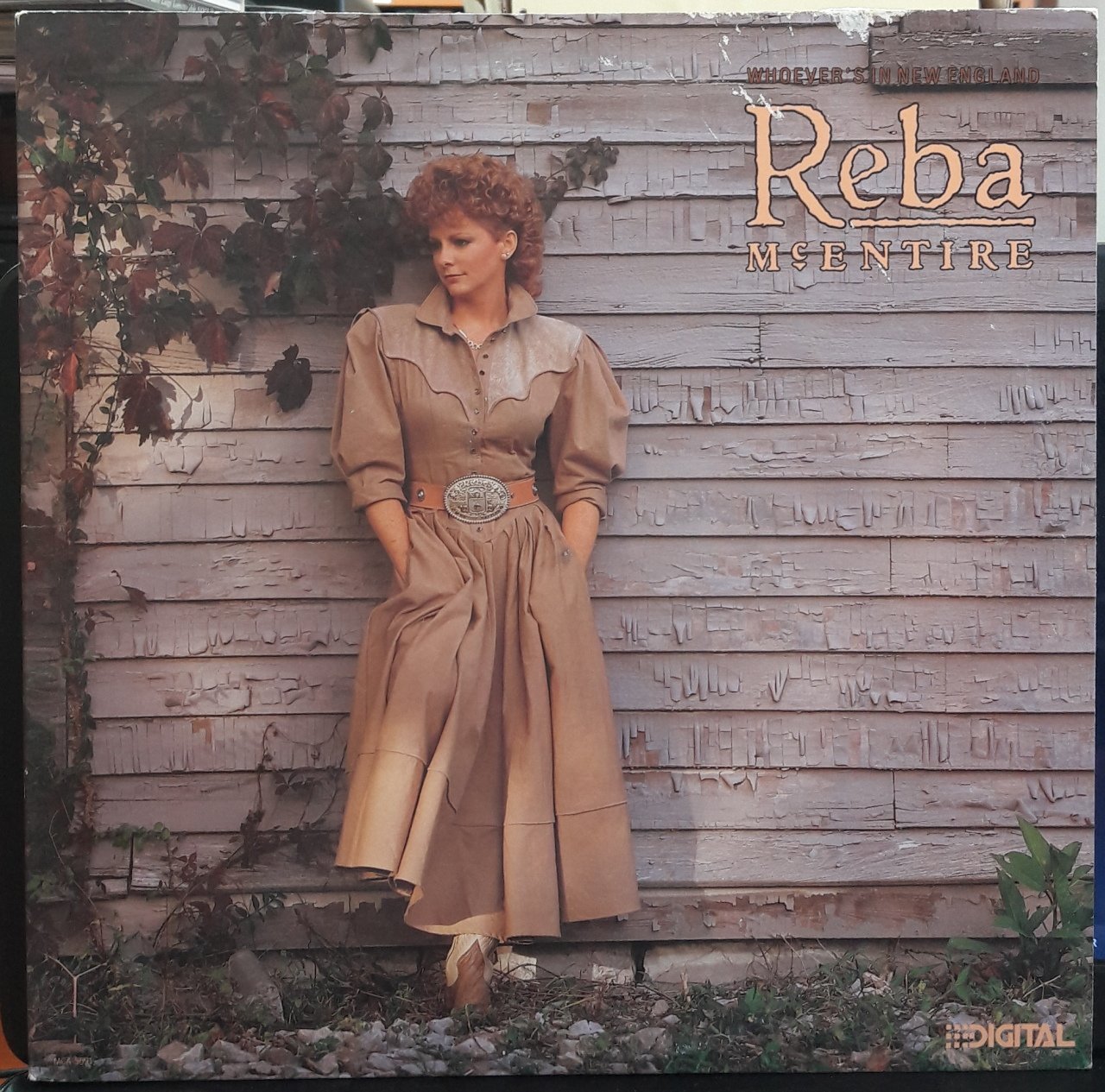 REBA McENTIRE - WHOEVER'S IN NEW ENGLAND (1986) - PLAK 2.EL