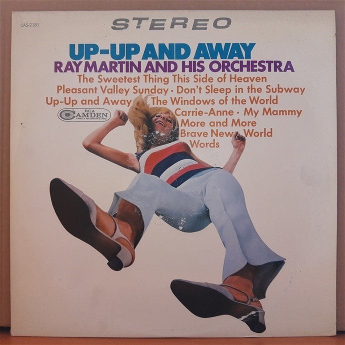 UP-UP AND AWAY - RAY MARTIN AND HIS ORCHESTRA (1967) - LP 2.EL PLAK