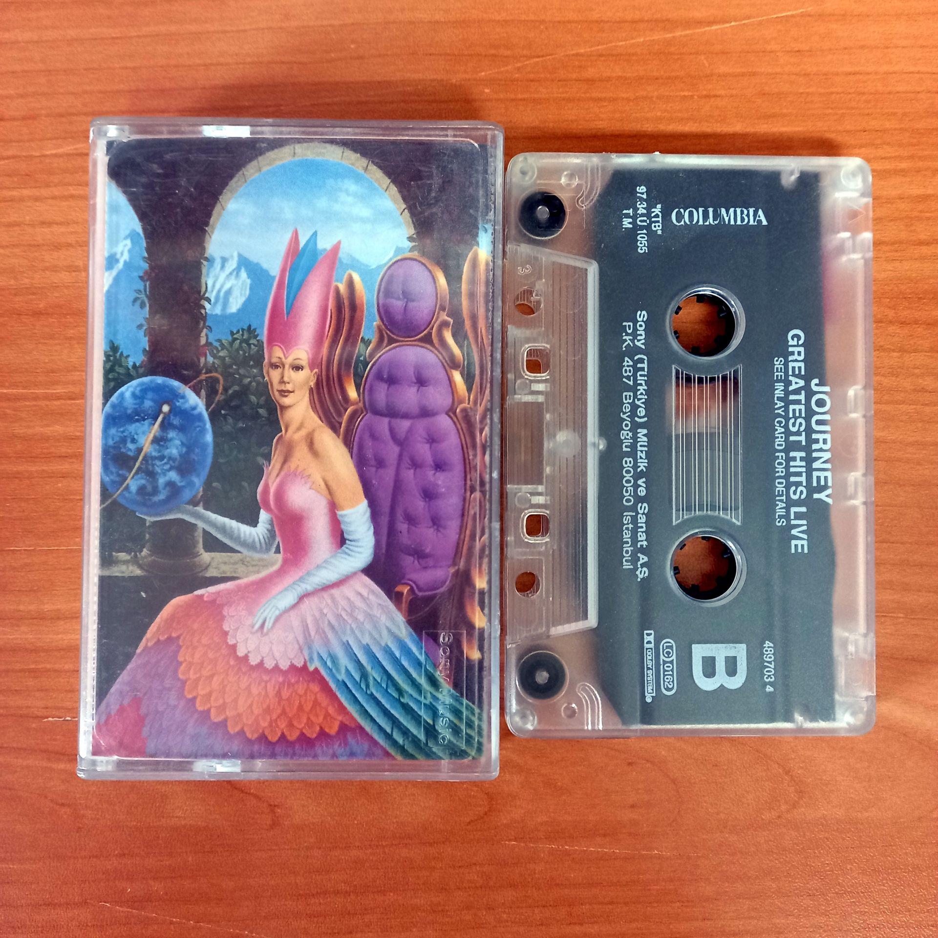 JOURNEY – GREATEST HITS LIVE (1997) - KASET 2.EL