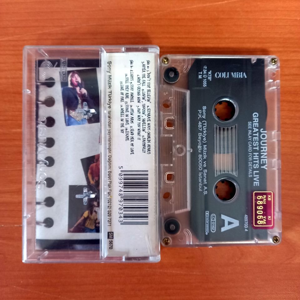 JOURNEY – GREATEST HITS LIVE (1997) - KASET 2.EL